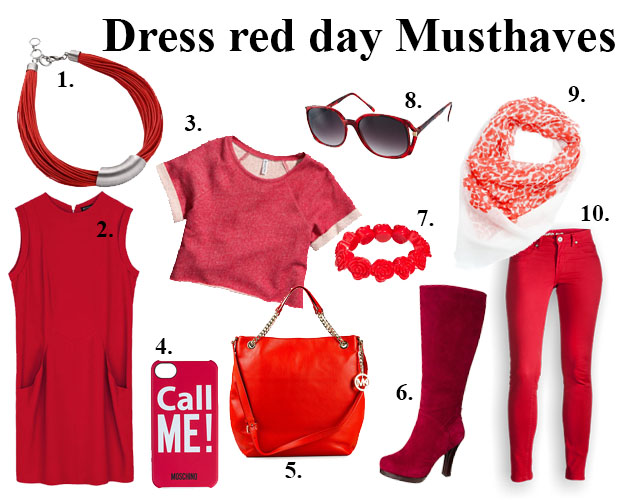 Dress red day