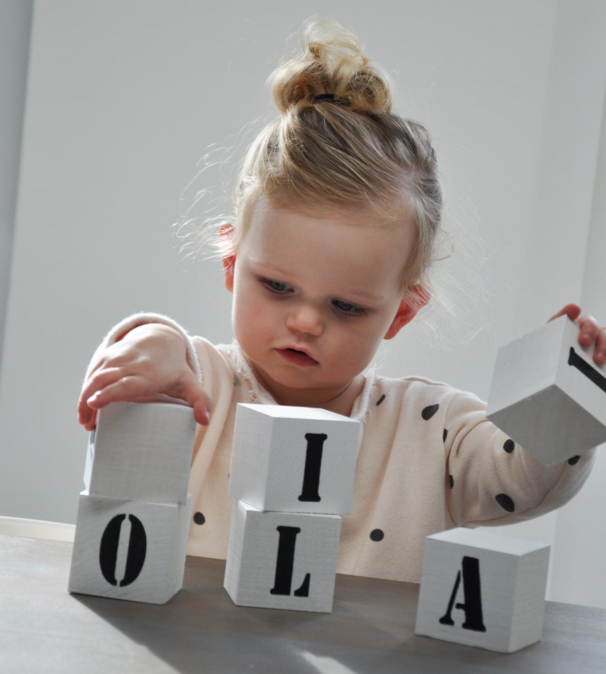 letter blokken Olivia Mama Glossy